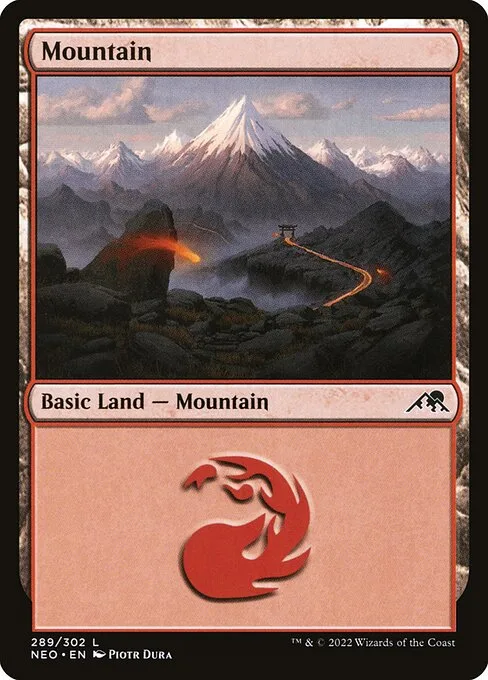 Mountain · Kamigawa: Neon Dynasty 289/531