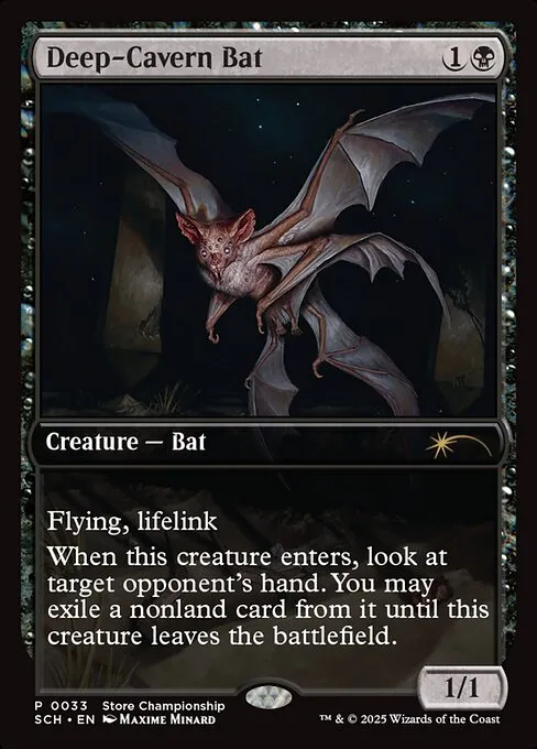 Deep-Cavern Bat · Store Championships 33/50