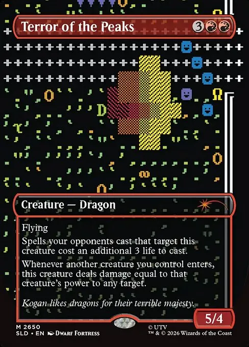 Terror of the Peaks · Secret Lair Drop 2650/2547