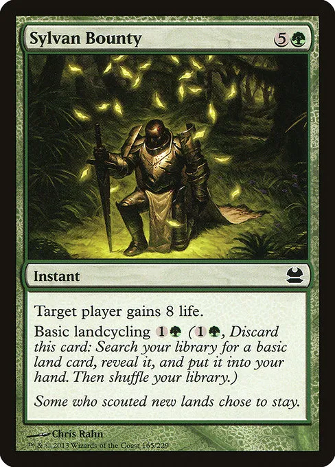 Sylvan Bounty · Modern Masters 165/229