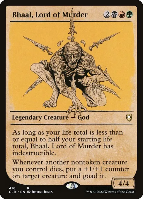 Bhaal, Lord of Murder · Commander Legends: Battle for Baldur's Gate 416/936