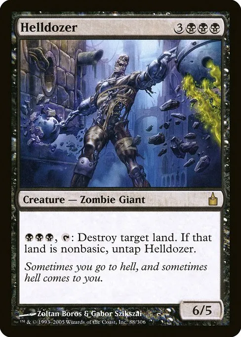 Helldozer · Ravnica: City of Guilds 88/306