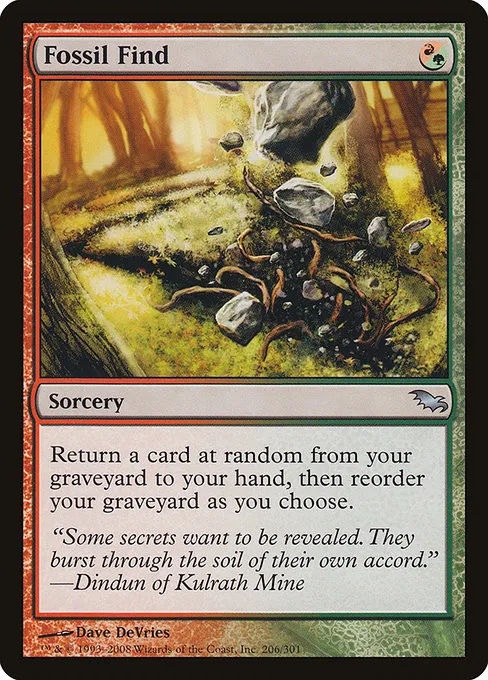 Fossil Find · Shadowmoor 206/302