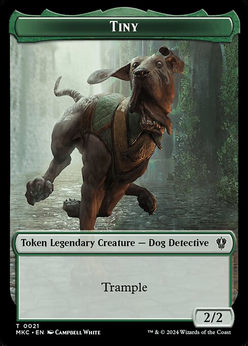 Tiny · Murders at Karlov Manor Commander Tokens 21/31