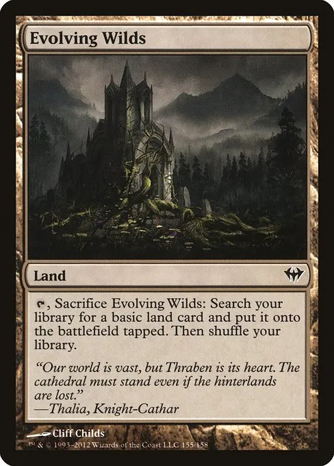 Evolving Wilds · Dark Ascension 155/158