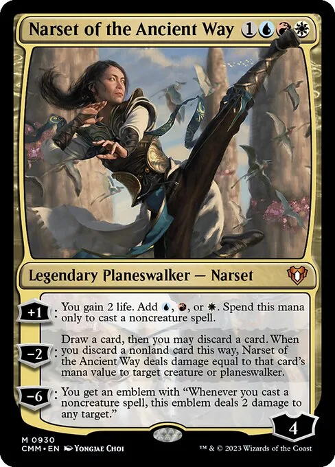 Narset of the Ancient Way · Commander Masters 930/1067