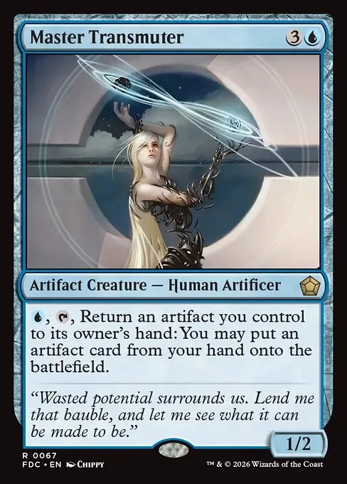 Master Transmuter · Foundations Commander 67/3