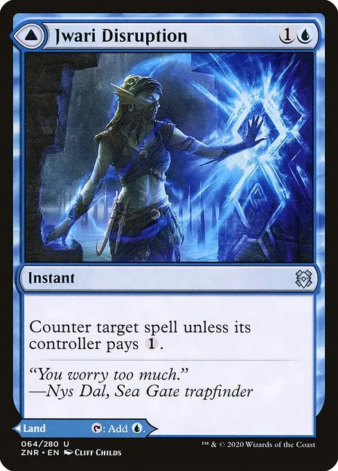 Jwari Disruption // Jwari Ruins · Zendikar Rising 64/407