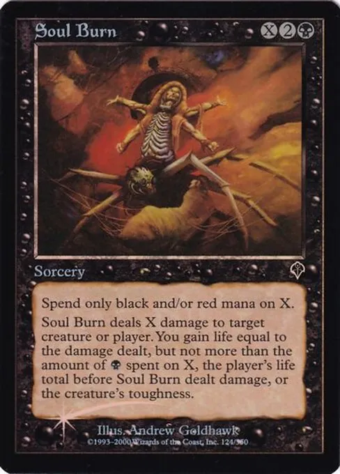 Soul Burn · Invasion 124★/354