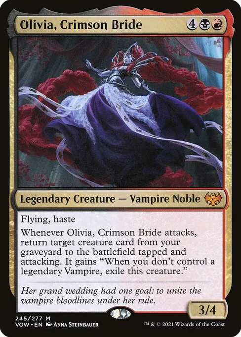 Olivia, Crimson Bride · Innistrad: Crimson Vow 245/423