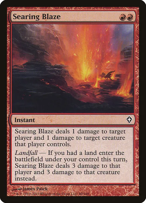 Searing Blaze · Worldwake 90/145