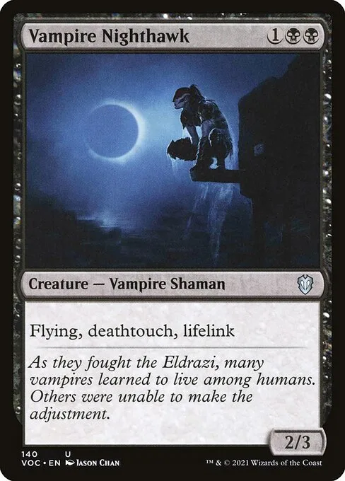 Vampire Nighthawk · Crimson Vow Commander 140/188