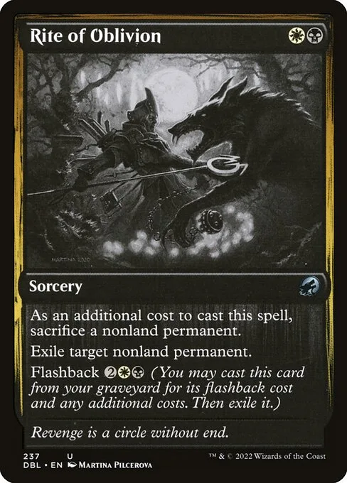 Rite of Oblivion · Innistrad: Double Feature 237/535