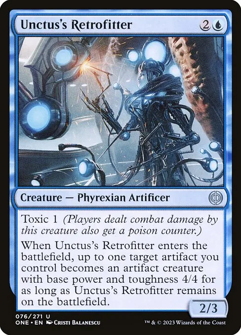 Unctus's Retrofitter · Phyrexia: All Will Be One 76/479