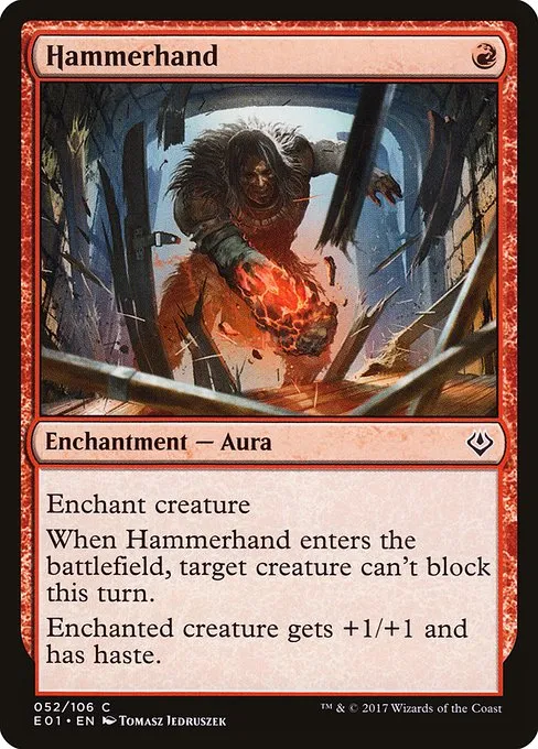 Hammerhand · Archenemy: Nicol Bolas 52/106