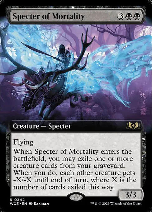 Specter of Mortality · Wilds of Eldraine 342/381
