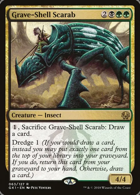 Grave-Shell Scarab · GRN Guild Kit 63/127
