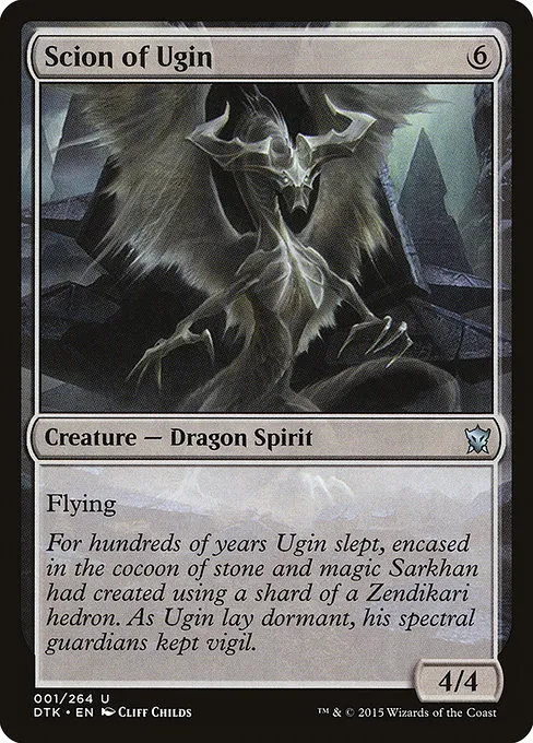 Scion of Ugin · Dragons of Tarkir 1/264