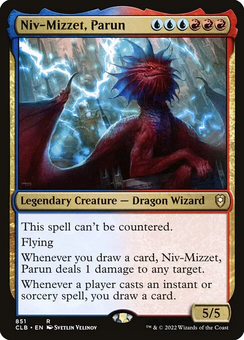 Niv-Mizzet, Parun · Commander Legends: Battle for Baldur's Gate 851/936