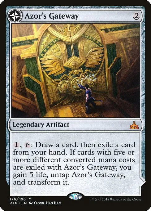 Azor's Gateway // Sanctum of the Sun · Rivals of Ixalan 176/205
