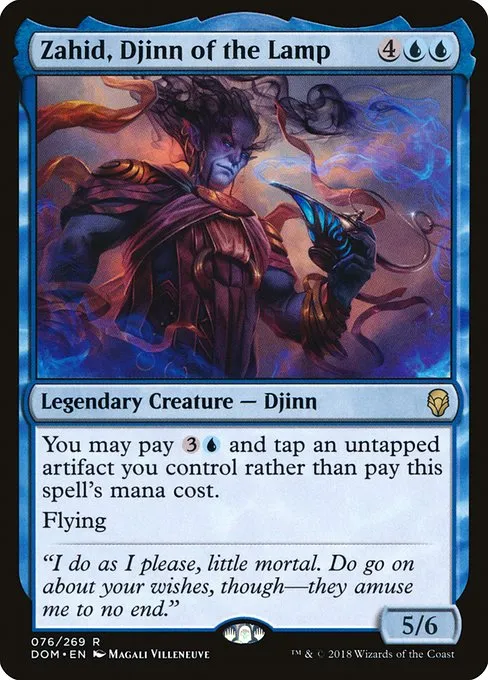 Zahid, Djinn of the Lamp · Dominaria 76/280
