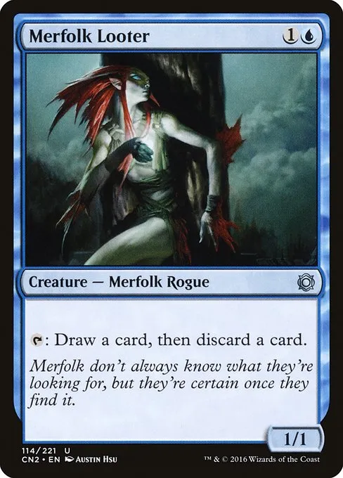 Merfolk Looter · Conspiracy: Take the Crown 114/222