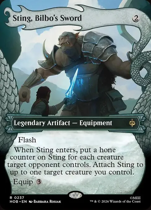 Sting, Bilbo's Sword · The Hobbit 237/39