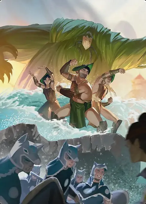 Swampbenders // Swampbenders · Avatar: the Last Airbender Eternal Art Series 4/12