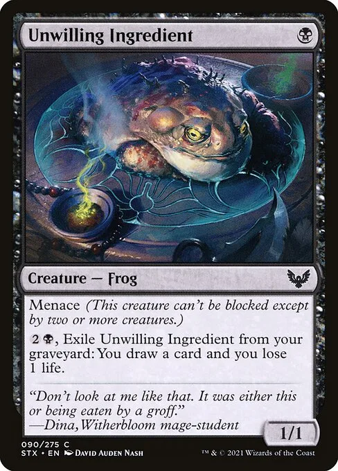 Unwilling Ingredient · Strixhaven: School of Mages 90/393
