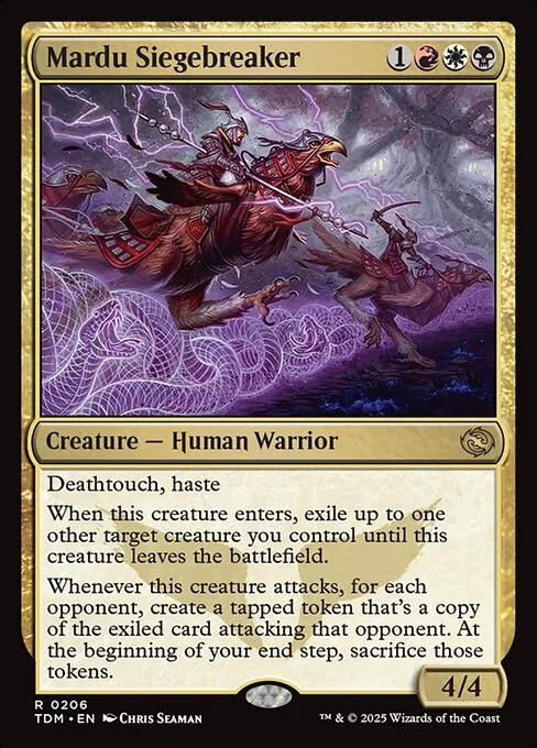 Mardu Siegebreaker · Tarkir: Dragonstorm 206/427