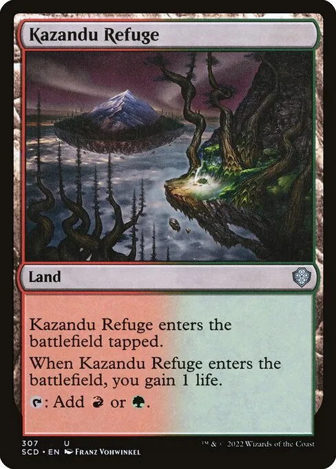 Kazandu Refuge · Starter Commander Decks 307/352