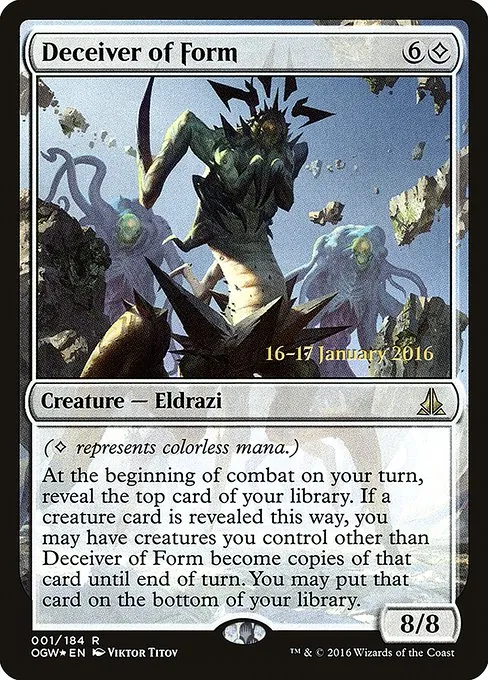 Deceiver of Form · Oath of the Gatewatch Promos 1s/65