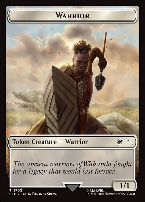 Warrior · Secret Lair Drop 1752/2547