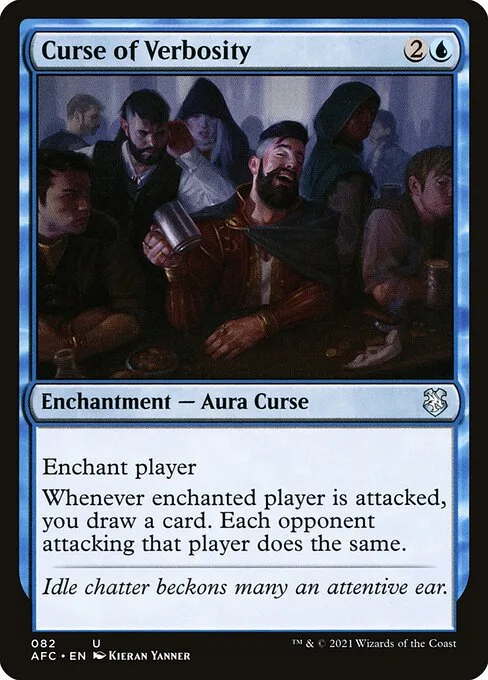 Curse of Verbosity · Forgotten Realms Commander 82/331