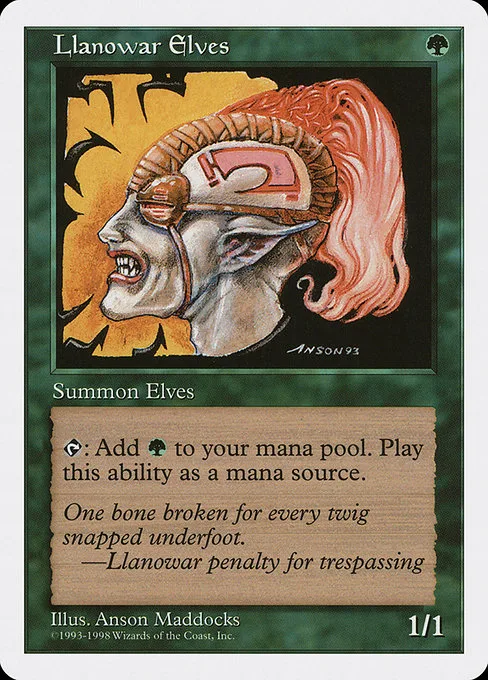 Llanowar Elves · Anthologies 59/85