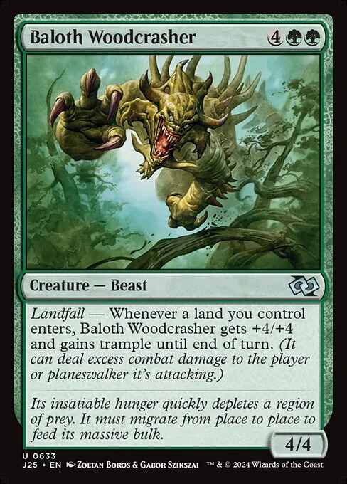 Baloth Woodcrasher · Foundations Jumpstart 633/779