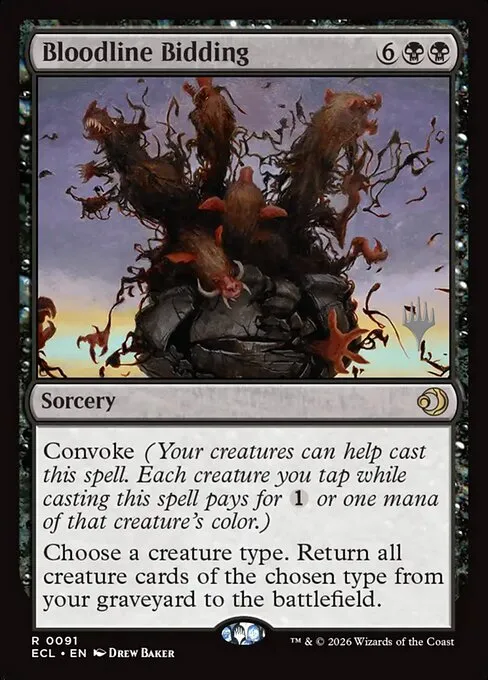 Bloodline Bidding · Lorwyn Eclipsed Promos 91p/87