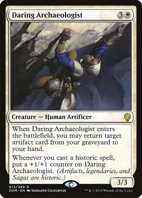 Daring Archaeologist · Dominaria 13/280
