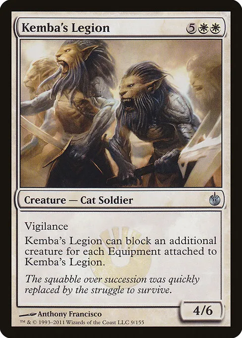 Kemba's Legion · Mirrodin Besieged 9/155