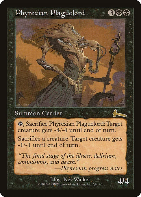 Phyrexian Plaguelord · Urza's Legacy 62/143