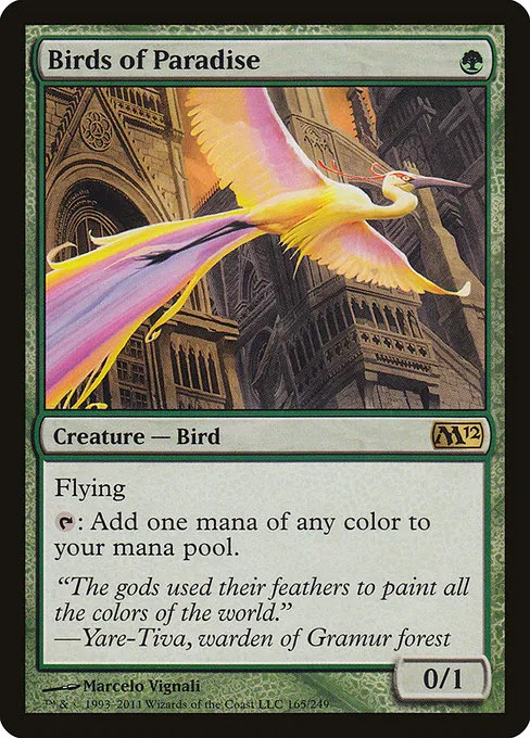 Birds of Paradise · Magic 2012 165/249