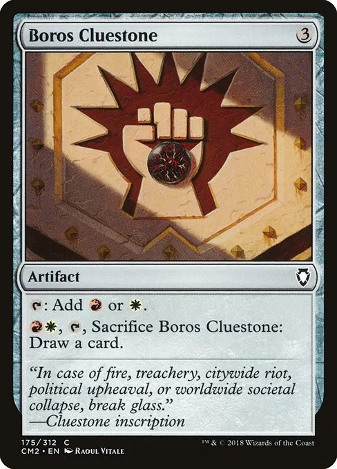 Boros Cluestone · Commander Anthology Volume II 175/312