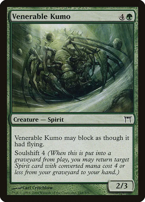 Venerable Kumo · Champions of Kamigawa 248/307