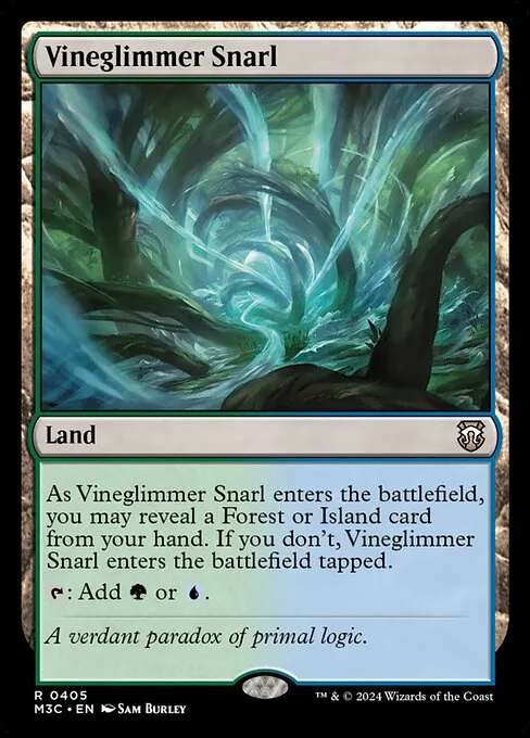 Vineglimmer Snarl · Modern Horizons 3 Commander 405/398