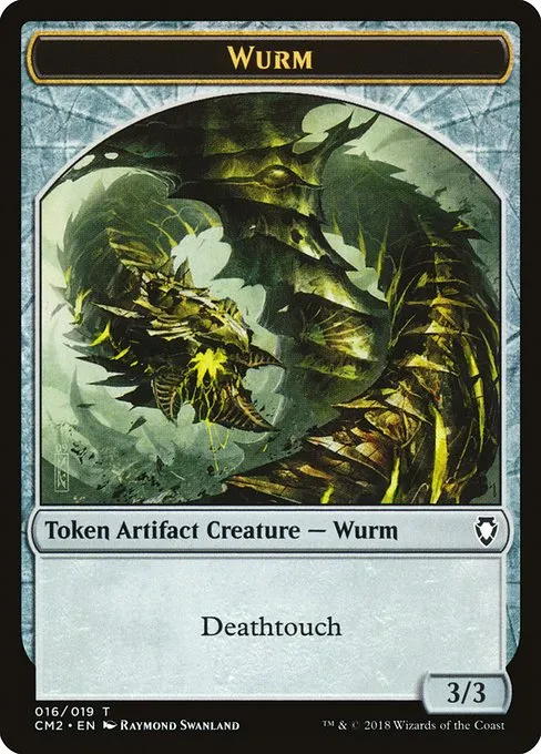 Wurm · Commander Anthology Volume II Tokens 16/19
