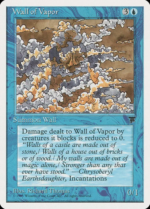 Wall of Vapor · Chronicles 27/125