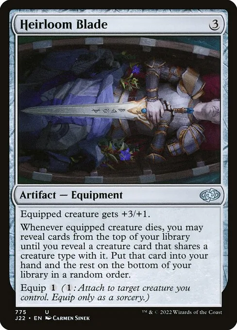 Heirloom Blade · Jumpstart 2022 775/835