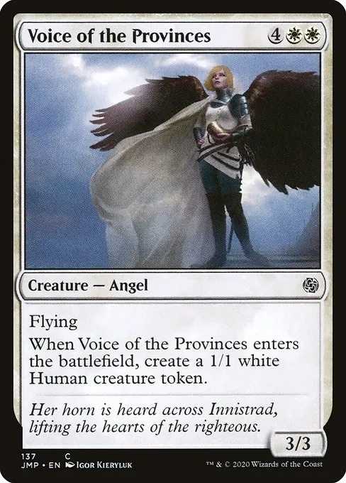 Voice of the Provinces · Jumpstart 137/497