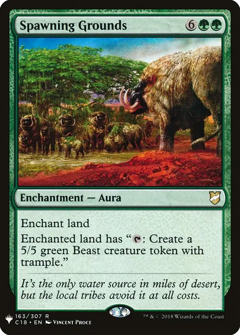 Spawning Grounds · The List C18-163/5050
