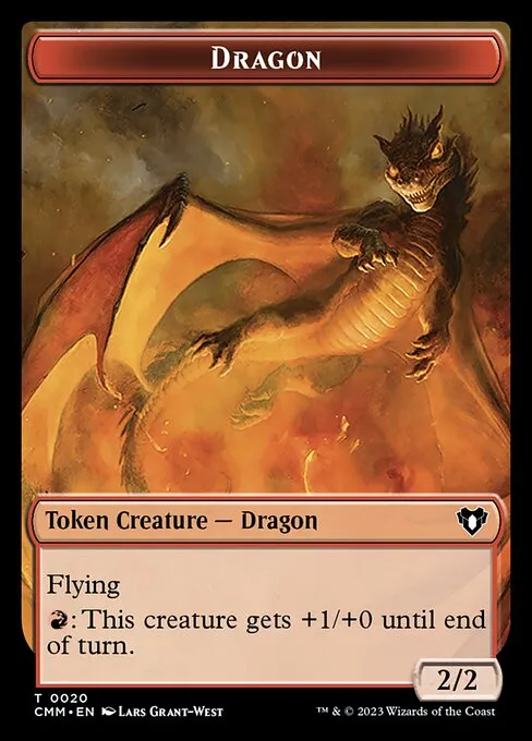 Dragon · Commander Masters Tokens 20/81